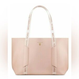 MICHAEL KORS BEIGE TOTE BAG PURSE by FRAGRANCE PERFUME
LINE CLEAR STRAPS